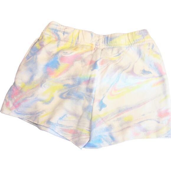 Abercrombie Kids Cotton Shorts sz 7/8 Girl's Shorts Tie dye swirl print - Picture 2 of 5